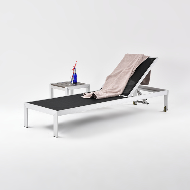 Aluminum Reclining Sun Lounger Seaside Kim china