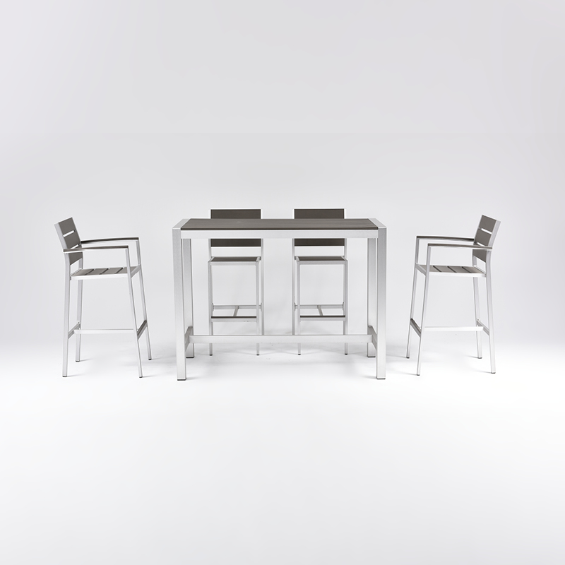 Industrial Bar Table and 2/4 Barstools Marley & Joe bulk