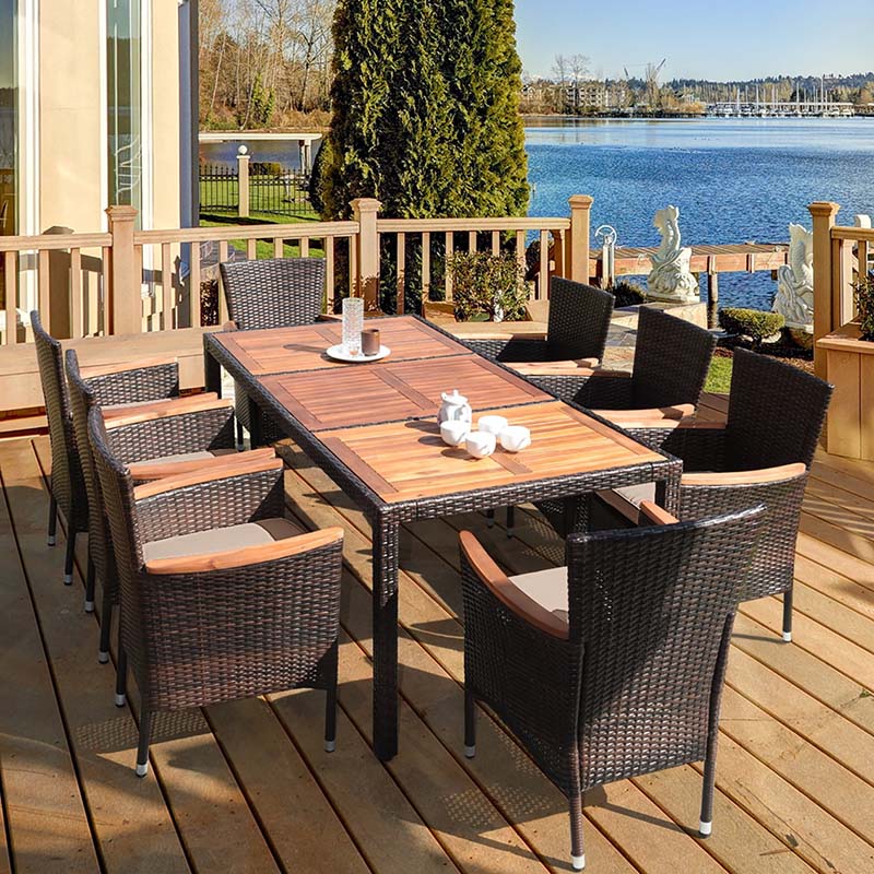 Beautiful Rattan Outdoor Dining Sets