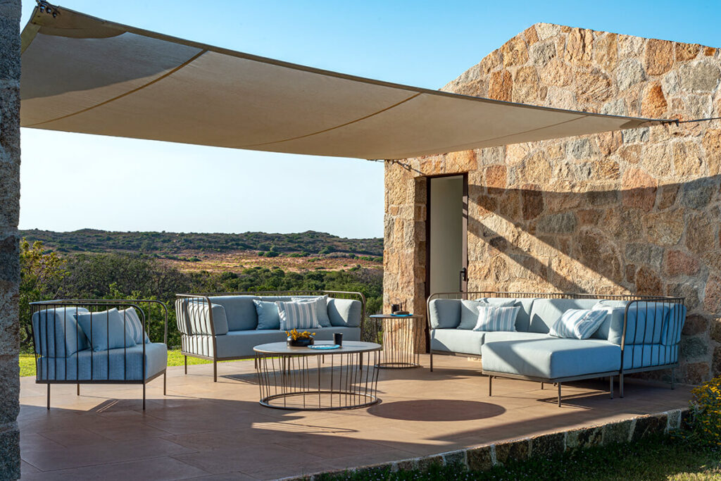 Cannole 3-Seater Outdoor Sofa
