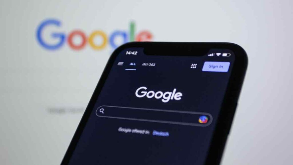 1. searching Google