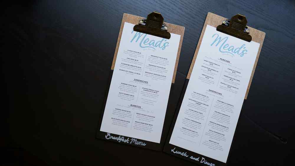 3 menu