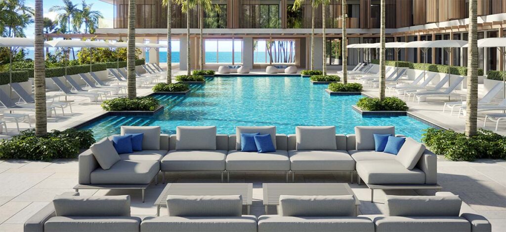 8. hotel poolside sunloungers tropitone