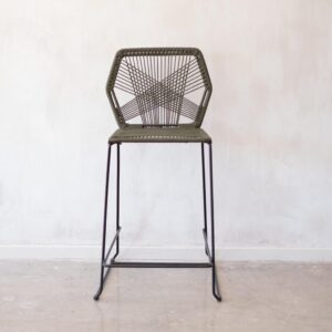 Hexagon-Rope-Bar-Stool-1024x1024 by begin interiors