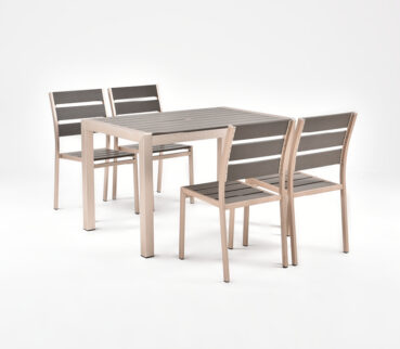 Rectangle Polywood Dining Table and 4 Chairs Wholesale Marley & Joe